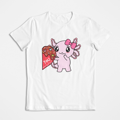Playera Axolotzin Love You Ajolote