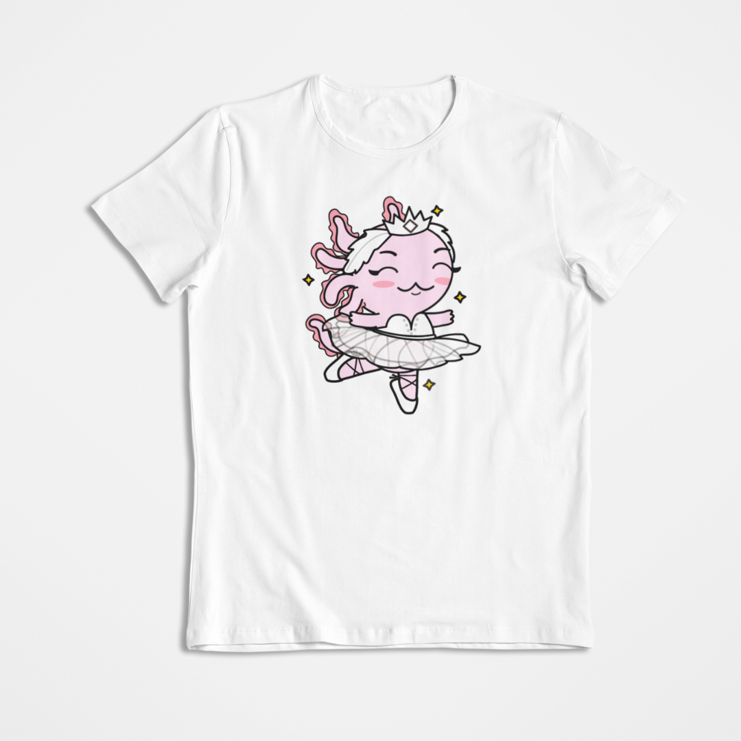 Playera Axolotzin Bailarina De Ballet Ajolote