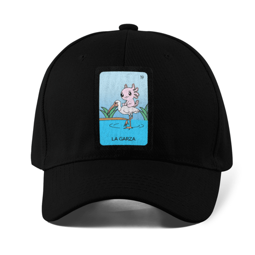 Gorra Unisex Curva Axoloteria La Garza Ajolote
