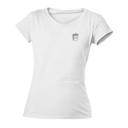Playera Cuello V Horoscopos Virgo Axolotzin Ajolote Adulto