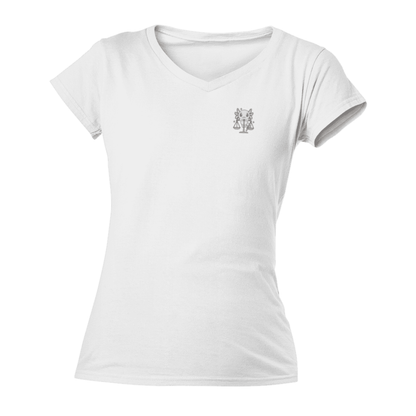 Playera Cuello V Horoscopos Libra Axolotzin Ajolote Adulto