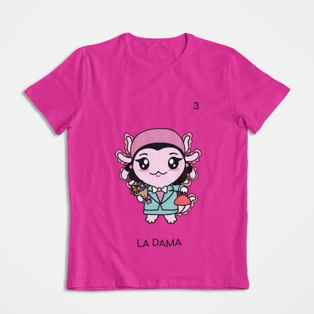 Playera Axoloteria La Dama