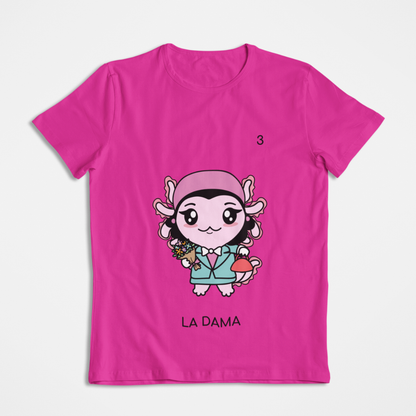 Playera Axoloteria La Dama