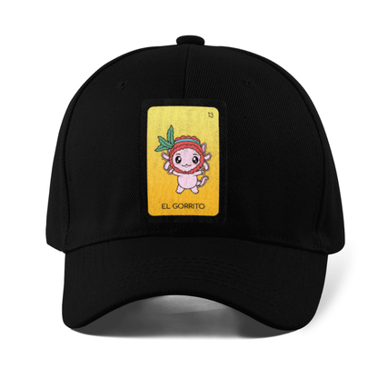 Gorra Unisex Curva Axoloteria El Gorrito Ajolote