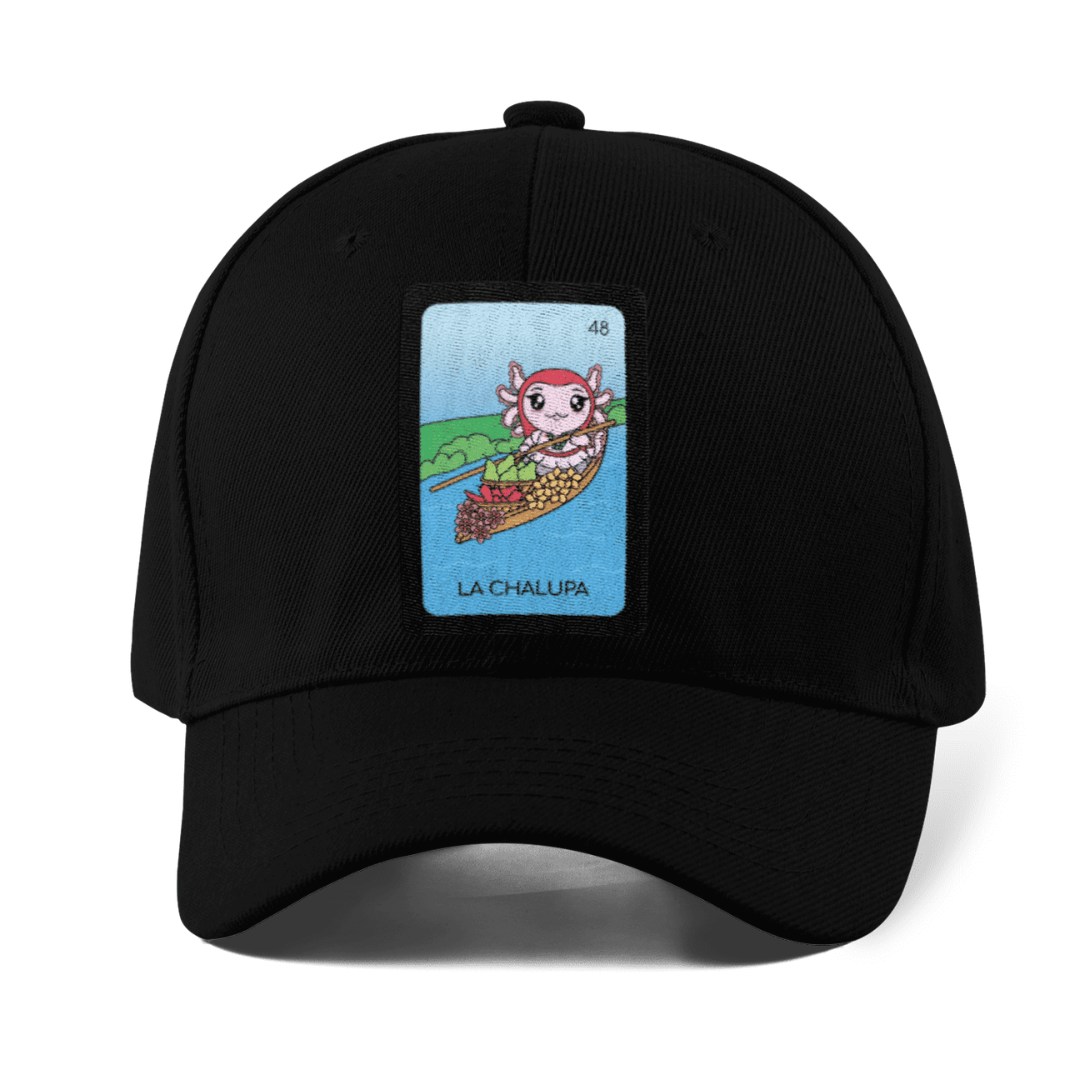Gorra Unisex Curva Axoloteria La Chalupa Ajolote
