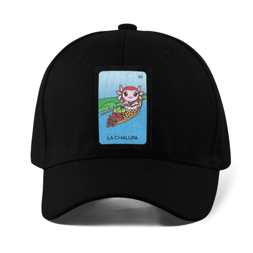 Gorra Unisex Curva Axoloteria La Chalupa Ajolote