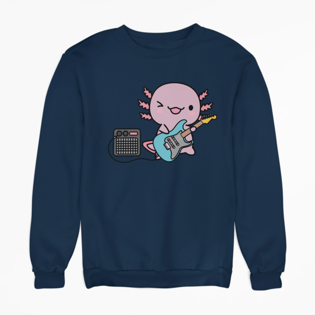 Sudadera Ajolote Guitarrista Xo The Monster