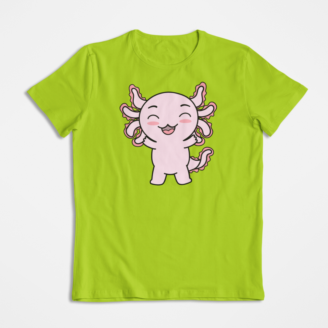 Playera Axolotzin Feliz Ajolote