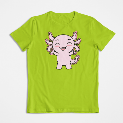 Playera Axolotzin Feliz Ajolote