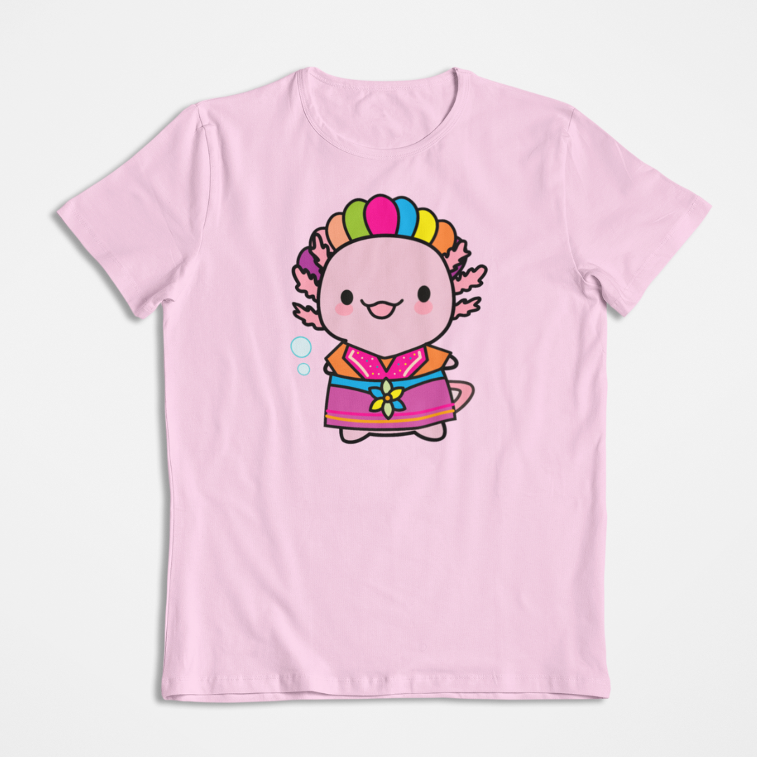 Playera Ajolotita Mexicana Xo The Monster