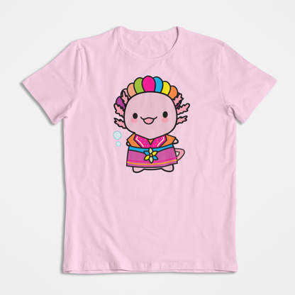 Playera Ajolotita Mexicana Xo The Monster