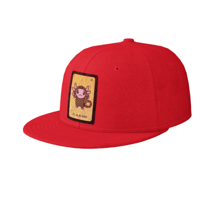Gorra Unisex Plana Axoloteria El Alacrán Ajolote