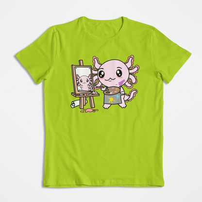 Playera Axolotzin Autorretrato Ajolote