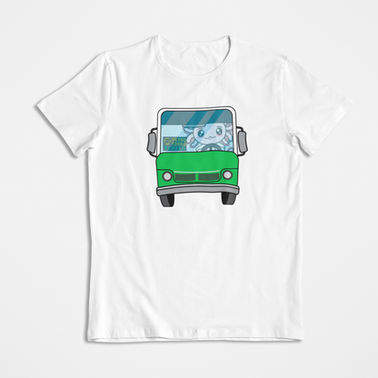 Playera Axolotzin Microbusero Ajolote