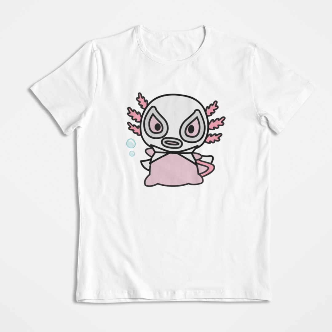 Playera Ajolote Plateado Xo THe Monster