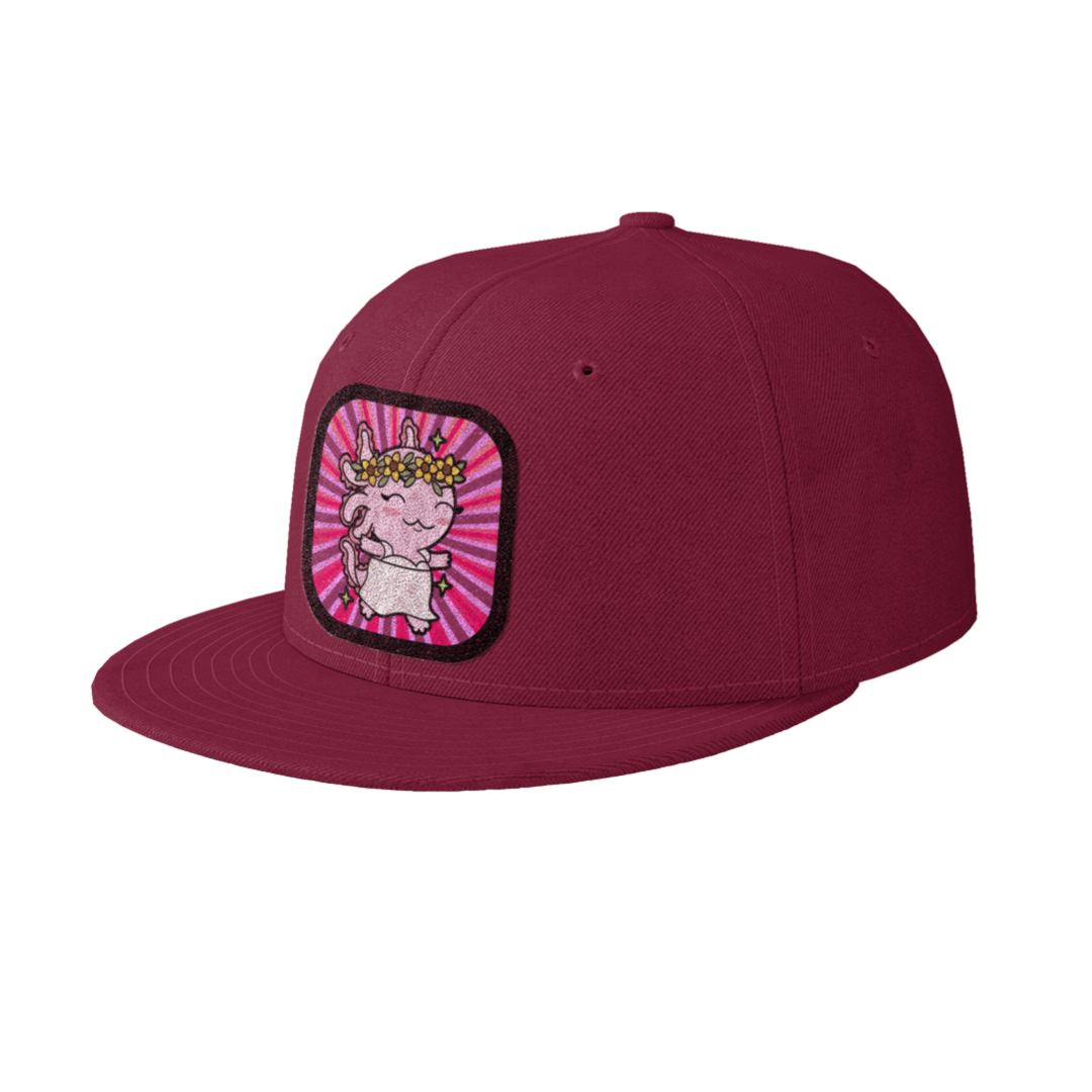 Gorra Unisex Plana Axolotzin Horoscopos Virgo Ajolote