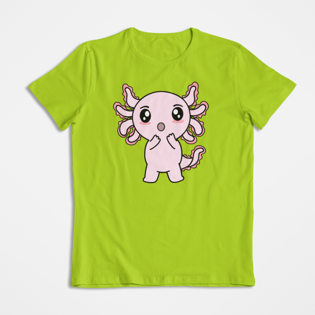 Playera Axolotzin Sorprendido Ajolote