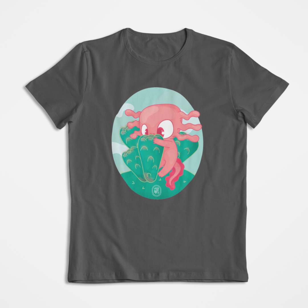Playera Ajolotito Nopalito Mirari Chan