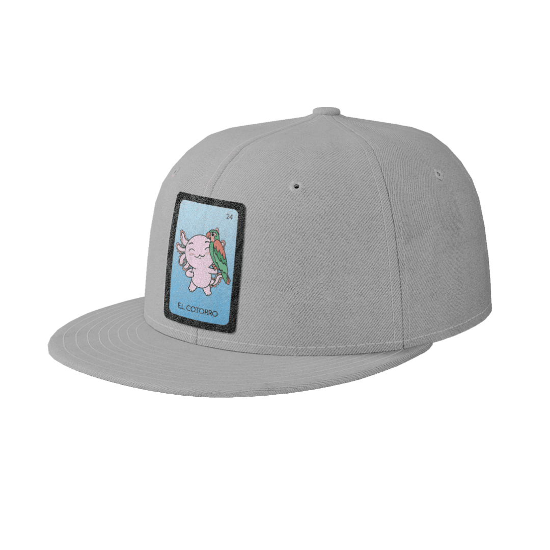 Gorra Unisex Plana Axoloteria El Cotorro Ajolote