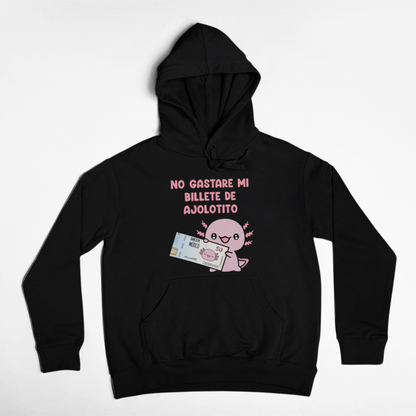 Hoodie Ajolote Billete Xo The Monster