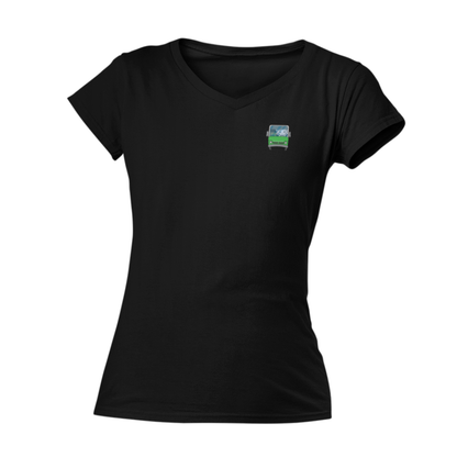 Playera Cuello V Axolotzin Microbusero Ajolote