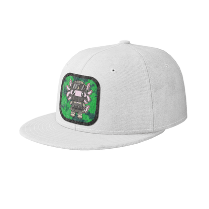 Gorra Unisex Plana Axolotzin Militar