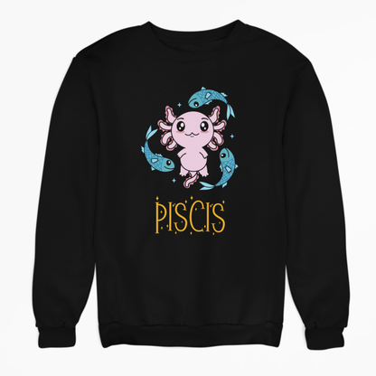 Sudadera Axolotzin Horóscopos Nombre Piscis Ajolote Unisex