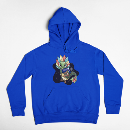 Hoodie Ajolotito Niña Y Quetzalcoatl Mirari Chan