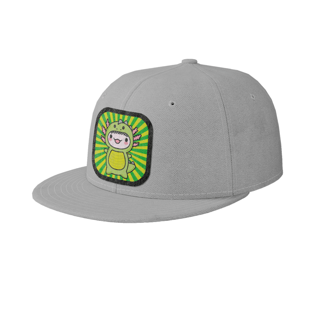 Gorra Unisex Plana Ajolote Dino Xo The Monster