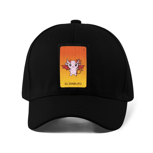 Gorra Unisex Curva Axoloteria El Diablito Ajolote