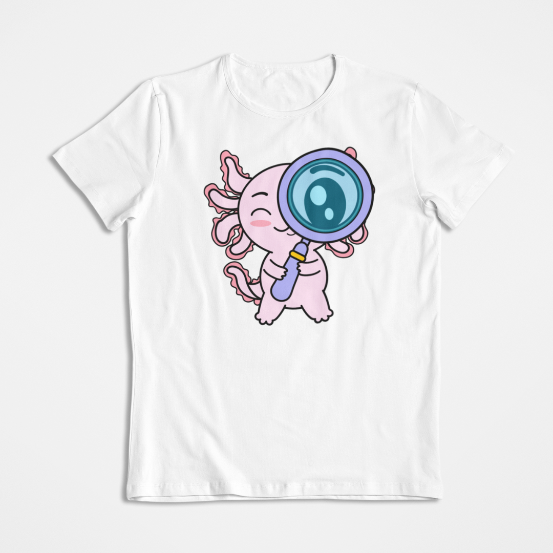 Playera Axolotzin Curioso Ajolote