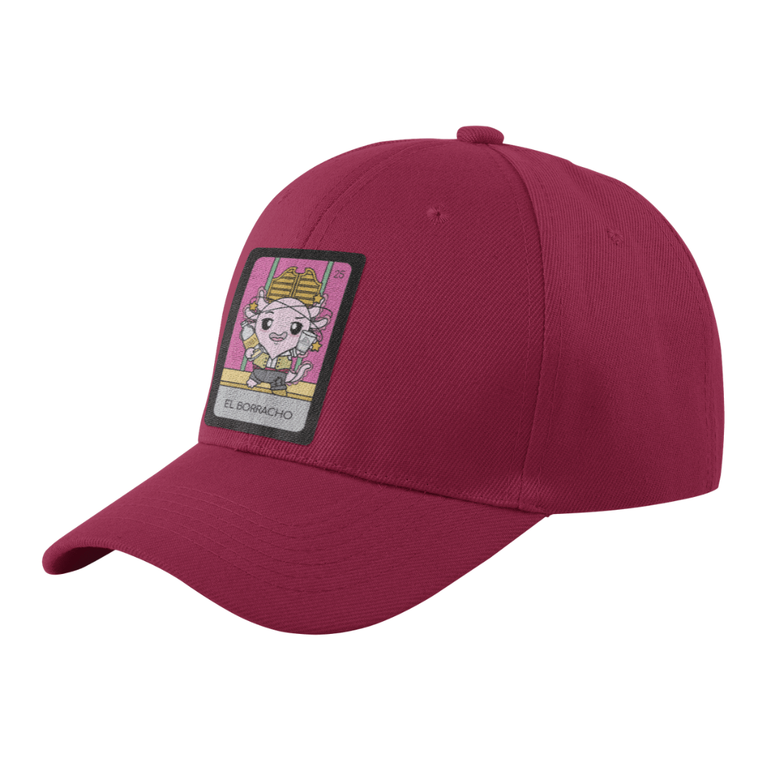 Gorra Unisex Curva Axoloteria El Borracho Ajolote