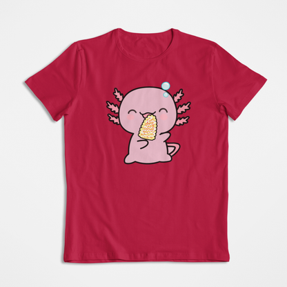 Playera Ajolote Comiendo Elote Con Chile Xo The Monster