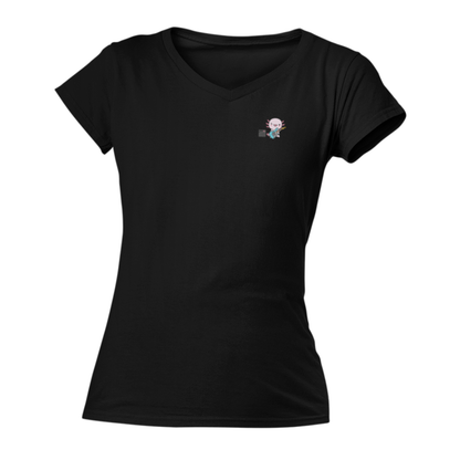Playera "V" Ajolote Guitarrista Xo The Monster