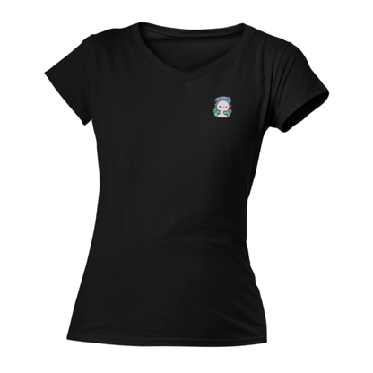Playera "V" Ajolote Explorador Xo The Monster