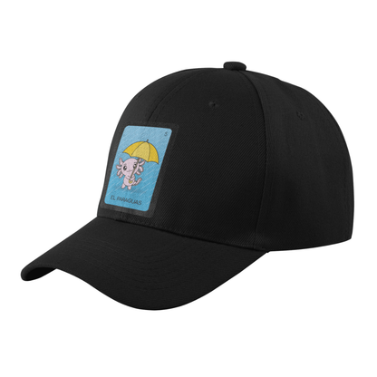Gorra Unisex Curva Axoloteria El Paraguas Ajolote