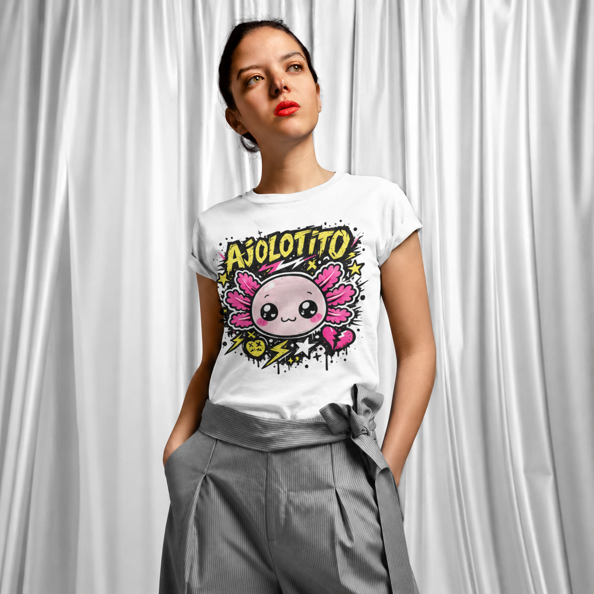 Playera Ajolotito Crew