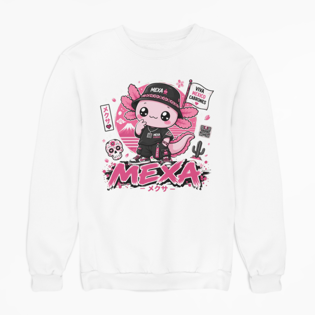 Sudadera Ajolotito Mexa Unisex