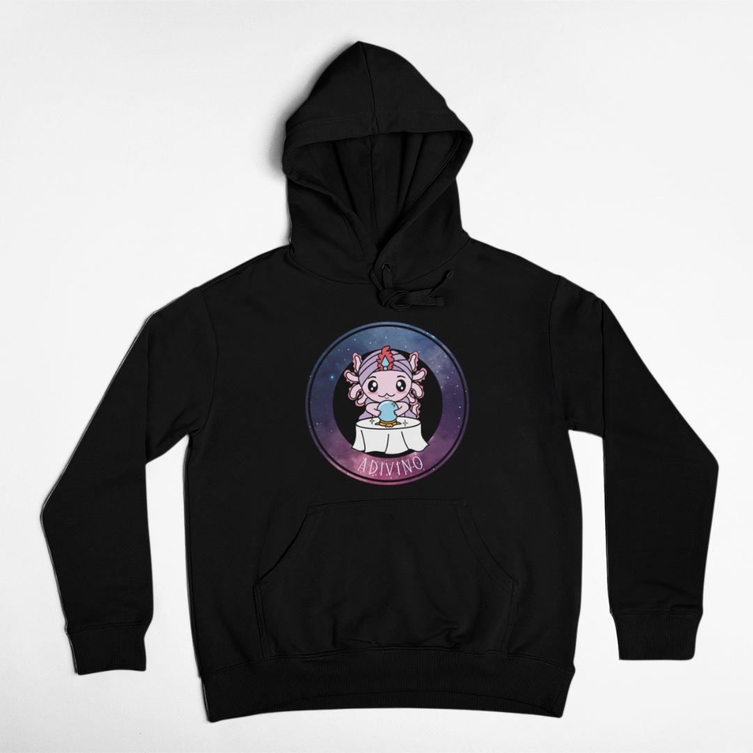 Hoodie Axolotzin Horóscopos Galaxy Adivino Ajolote Unisex