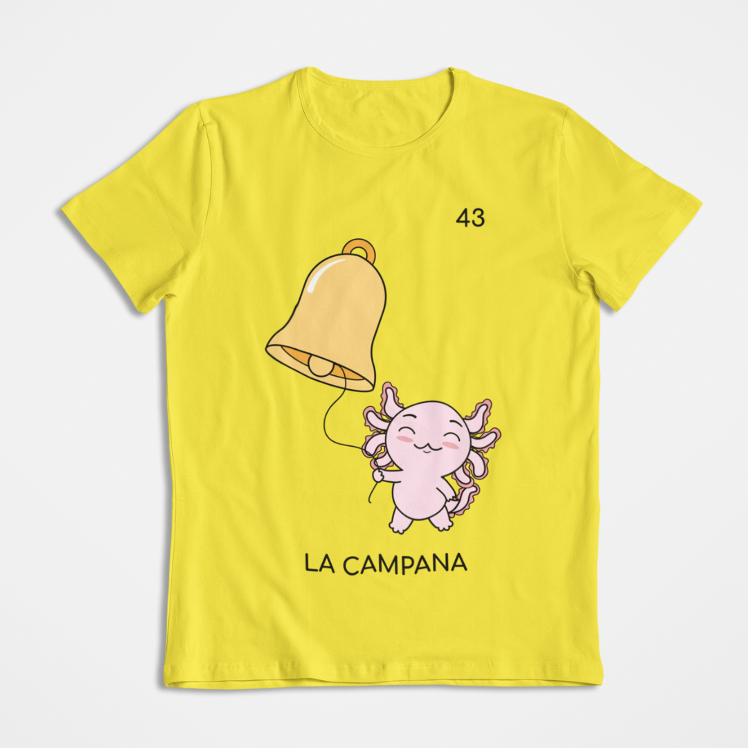 Playera Axoloteria La Campana Ajolote