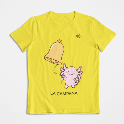 Playera Axoloteria La Campana Ajolote