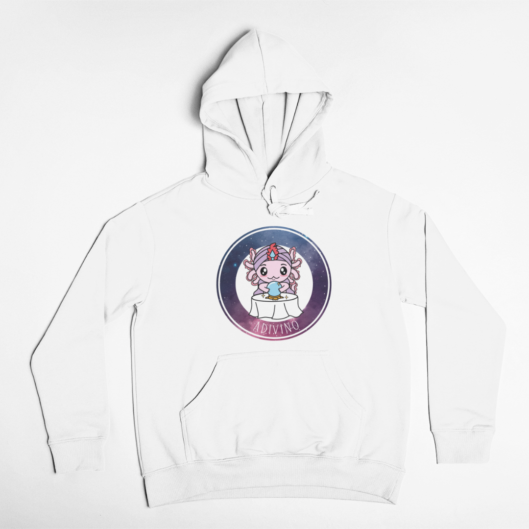 Hoodie Axolotzin Horóscopos Galaxy Adivino Ajolote Unisex