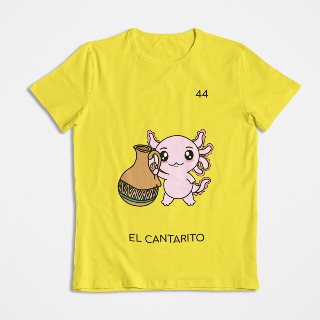 Playera Axoloteria El Cantarito Ajolote