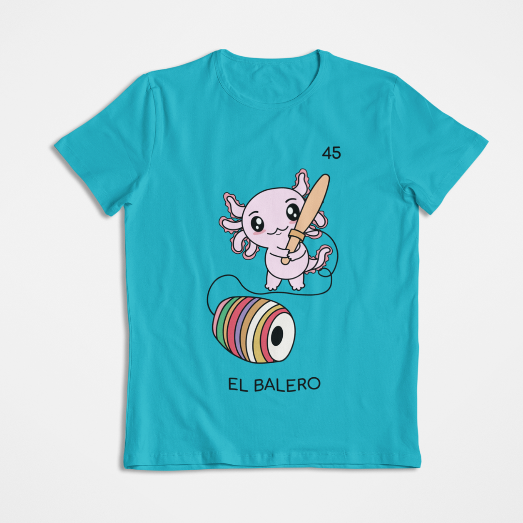 Playera Axoloteria El Balero Ajolote
