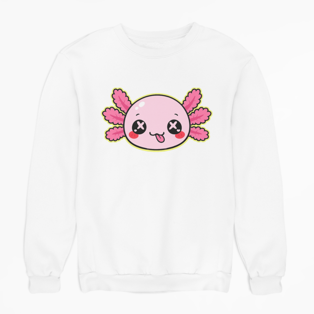 Sudadera Ajolotito Emoji Unisex