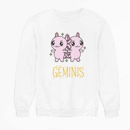 Sudadera Axolotzin Horóscopos Nombre Geminis Ajolote Unisex