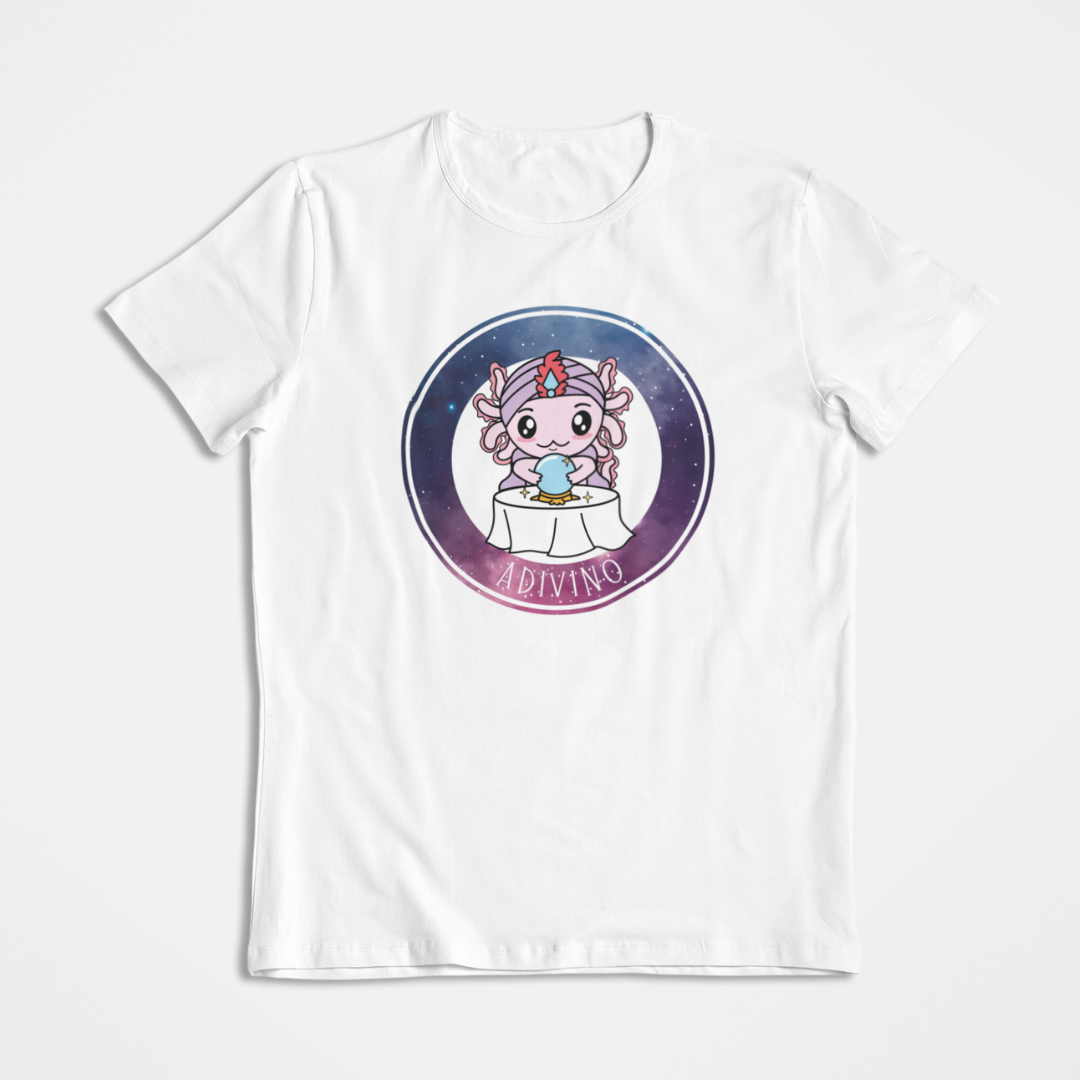 Playera Axolotzin Horoscopos Galaxy Adivino Ajolote