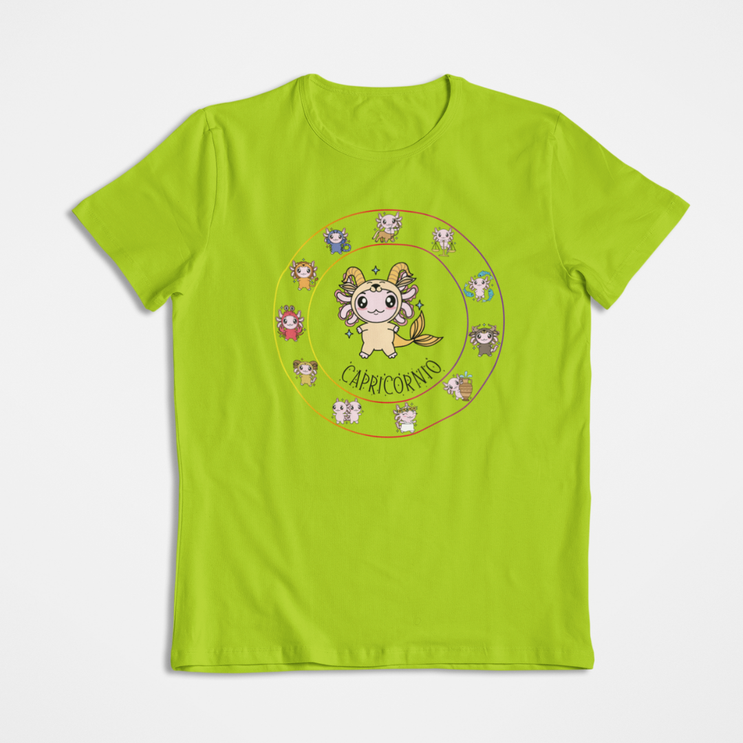 Playera Horoscopos Capricornio Axolotzin Ajolote