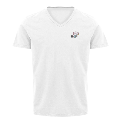 Playera "V" Ajolote Guitarrista Xo The Monster