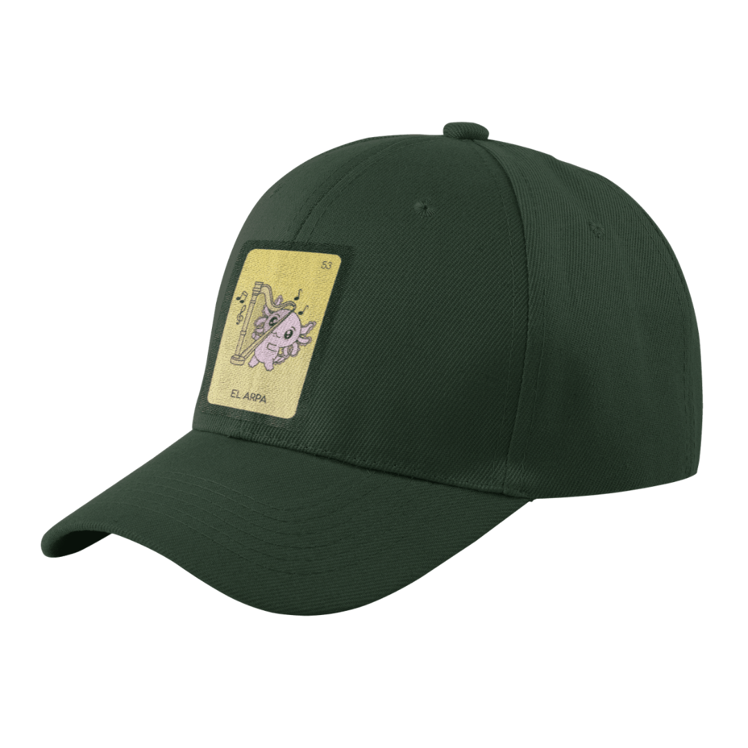 Gorra Unisex Curva Axoloteria El Arpa Ajolote